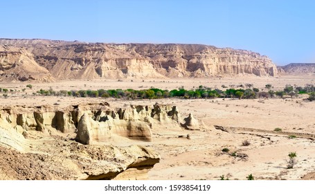 the rocky mountains in gheshm island in iran