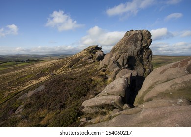 Rocky Outcrop In The Roaches, Peak District