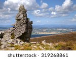 Rocky outcrop at Stiperstones, Shropshire, England