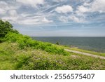 Rocky point state park and Narragansett bay in Warwick Rhode Island.