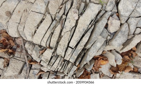 Rocky Shore Of The Meramec River