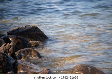 The Rocky Shores Of Torch Lake