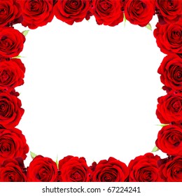 Red Roses Borders And Frames