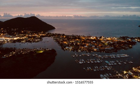 Rodney Bay Marina View Of Reduit Beach