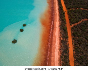 Roebuck Bay, Western Australia From Above