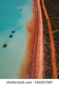 Roebuck Bay, Western Australia From Above