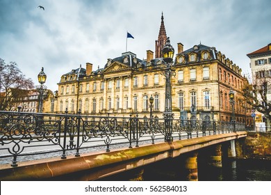 Rohan Palace In Strasbourg France, Autumn Tones