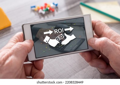 Roi Concept On Mobile Phone