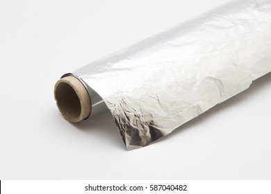 A Roll Of Aluminum Foil