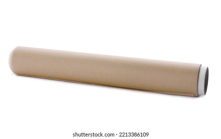 Roll Of Baking Paper Isolated On White