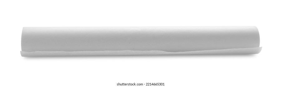 Roll Of Baking Paper Isolated On White