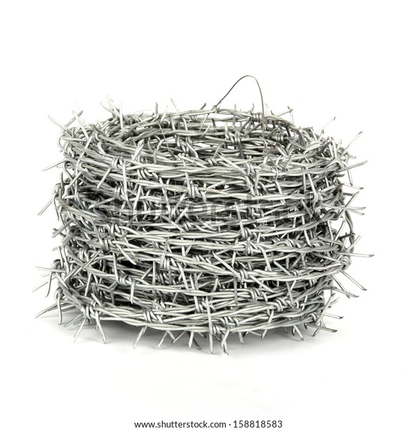 how long is a roll of barbed wire