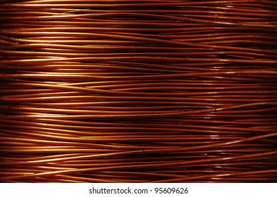 A Roll Of Copper Wire