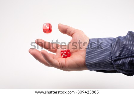 To roll the dice