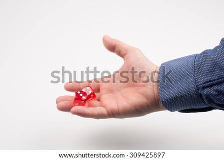To roll the dice