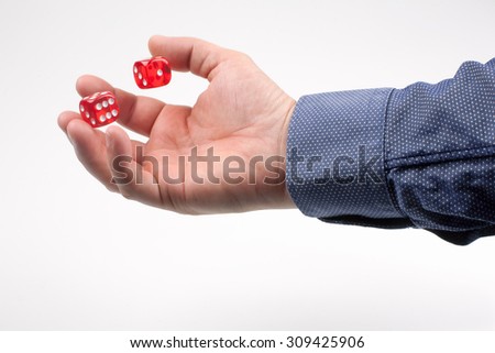 To roll the dice
