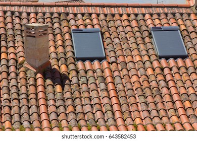 Roll Down Window In The Roof Of A House