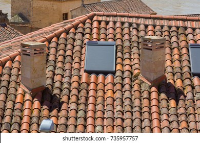 Roll Down Window In The Roof Of A House