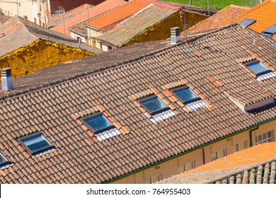 Roll Down Window In The Roof Of A House