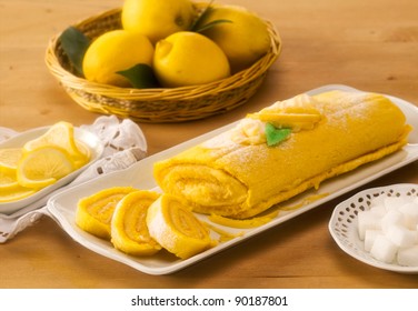 Roll Lemon Cake