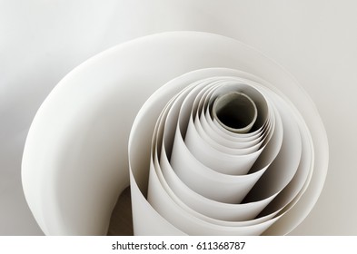 Roll paper swirl background