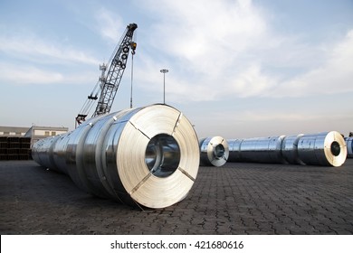 Roll Steel In Harbor, Cold Rolled Steel Coils