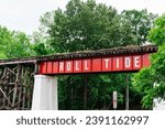 Roll tide bridge in rural Alabama