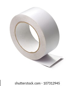 A Roll Of White Adhesive Tape