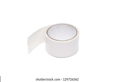 A Roll Of White Adhesive Tape