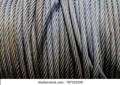 Steel Wire Rope Sling Roll Background Stock Photo 744973009 | Shutterstock