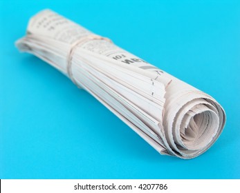 1,329 Rolled up newspaper Images, Stock Photos & Vectors | Shutterstock