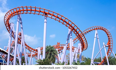 Steel roller coaster Images, Stock Photos & Vectors | Shutterstock