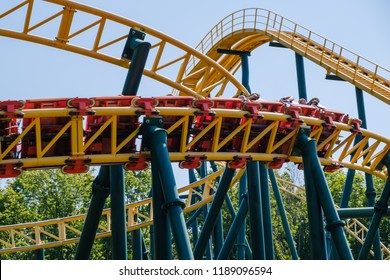 Roller Coaster Stock Photo 13987840 | Shutterstock