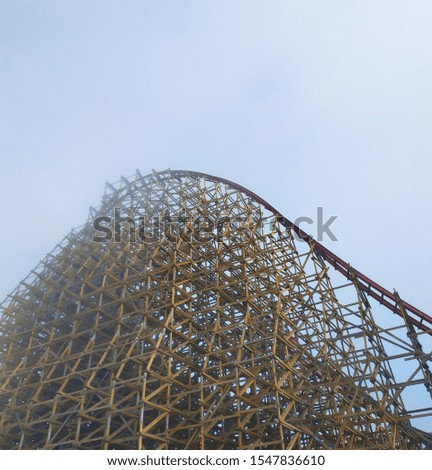 Similar – Image, Stock Photo uphill Park Terror Driving