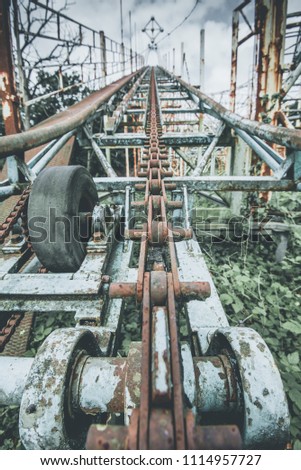 roller coaster - objects and places lost in time
