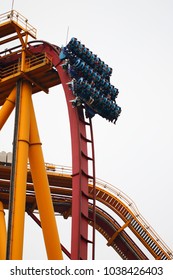 Roller coaster in the playground