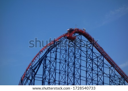 Similar – Image, Stock Photo uphill Park Terror Driving