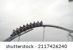Roller coaster rides at Universal Studios Japan (universal studio osaka)