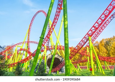 Rollercoaster Images Stock Photos Vectors Shutterstock