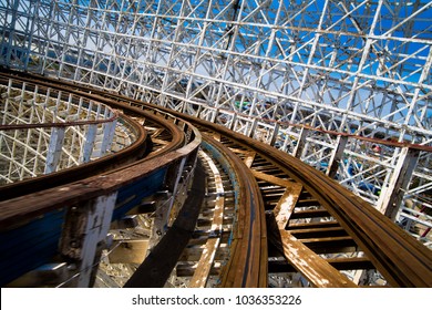 Roller Coaster Wooden Curve