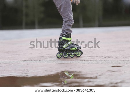 Roller skater