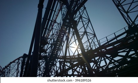 Rollercoaster Tracks, Blackpool