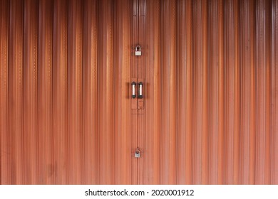 Rolling Door Steel Stripe Texture