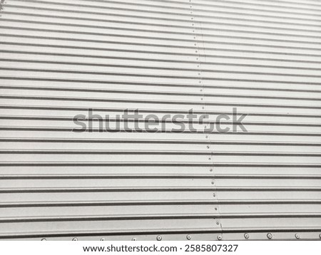 rolling door texture background, silver container truck bed texture background