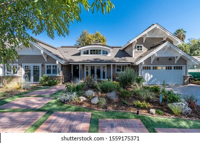 Rolling Hills, California / USA - October 2nd, 2019: Interior photos of a Rolling Hills estate, recently listed for sale.