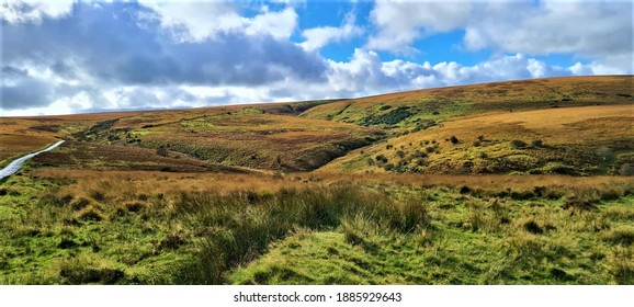 The Rolling Hills Of Exmoor National Park