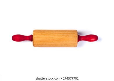 Rolling Pin Isolated On White Background