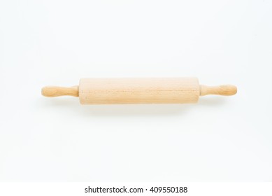 Rolling Pin Isolated On White
