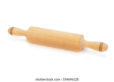 Rolling Pin Isolated On White Background