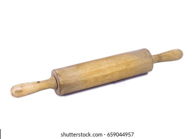 Rolling Pin Isolated On White Background